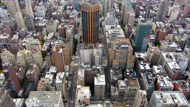 city, built structure, big city, manhattan, cityscape, modern, metropolis, building exterior, high angle view, big apple, daytime, 4K, architecture, outdoors