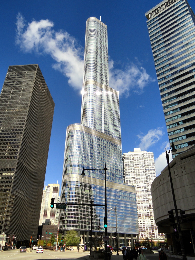 skyscraper, tall - high, sky, urban Scene, building Exterior, famous, cities, day, concrete, outside, built Structure, 4K, financial district, nature
