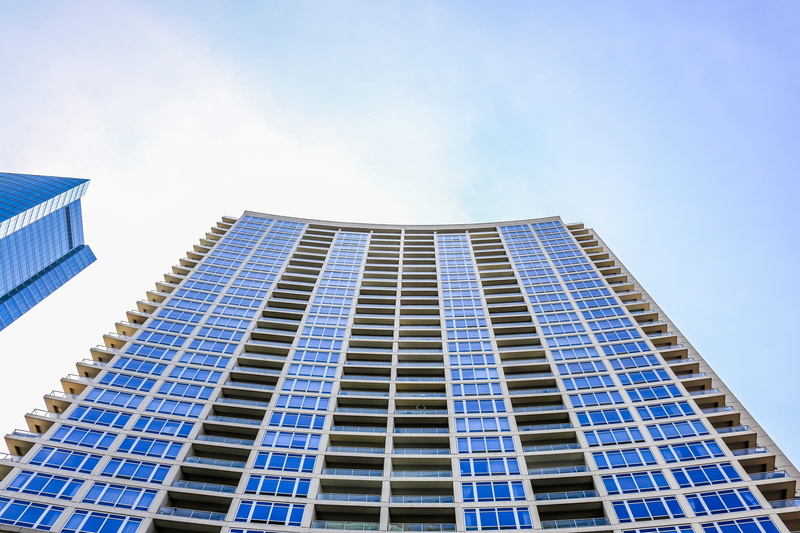 windy city, skyscraper, no people, nature, architecture, built structure, financial district, looking up, low angle view, downtown, tall - high, day, building