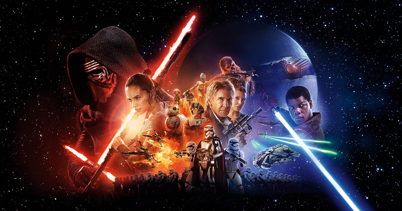 8K, Episode VII, 4K, poster, 2016 Movies, The Force Awakens, 8K, wars, Star Wars, star