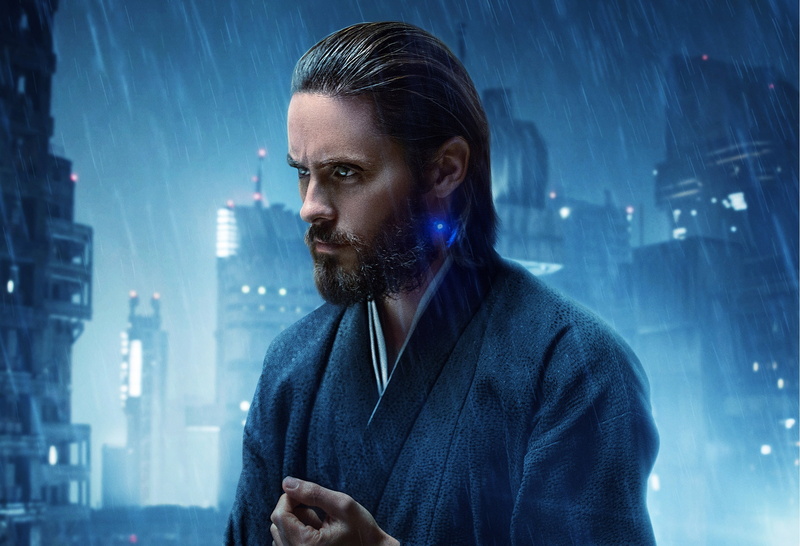 2K, Blade Runner 2049, male, the city, Blade runner, Jared Leto, rain, lights, fiction