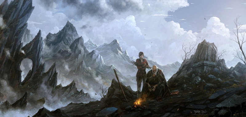Deckard Cain, 1080P, Diablo, Diablo III, Leah (Diablo III)