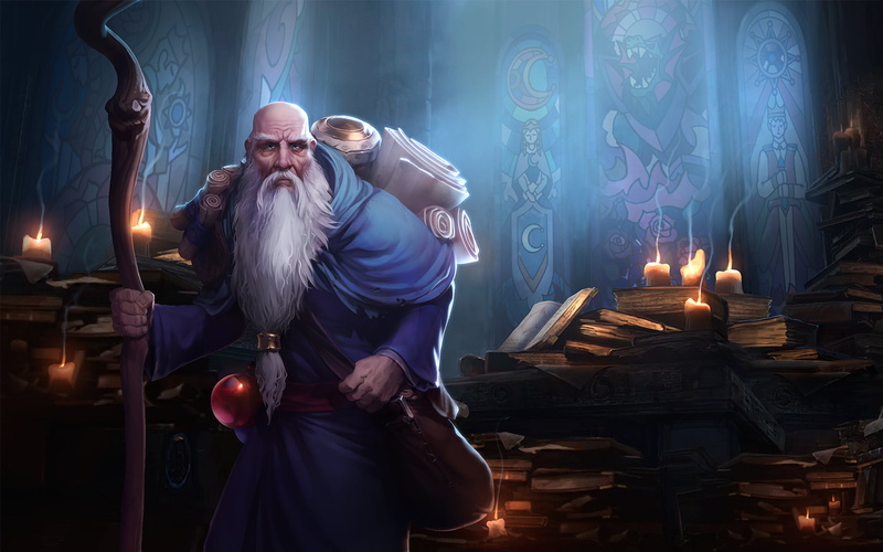 Heroes of the Storm, Deckard Cain, Video Game, 1080P