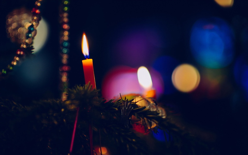 low light, New Year, 2K, snow