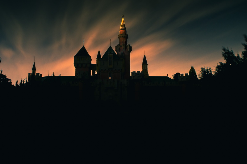 sky, spirituality, religion, nature, castle, building exterior, built structure, evening, tower, travel destinations, long exposure, silhouette, no people