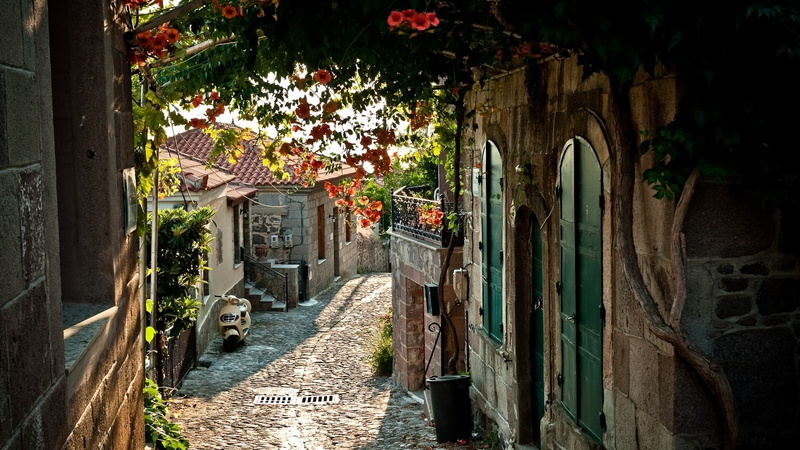1080P, Streets, villages, x, houses, oldtown, architecture, art, hd