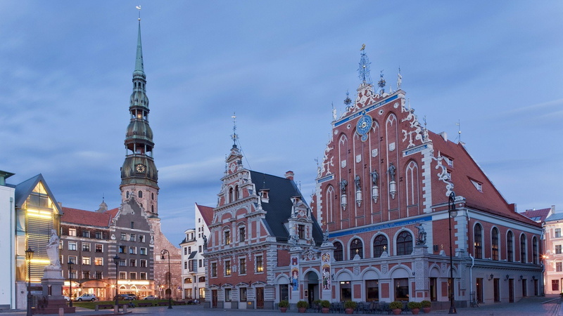 oldtown, cityscapes, 1080P, architecture, latvia