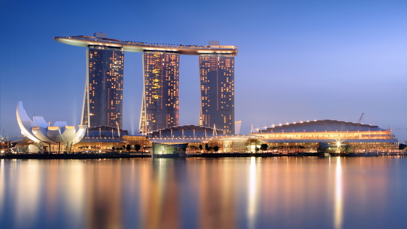 hotel, casino, 4K, travel, booking, Singapore, pool, Marina Bay Sands