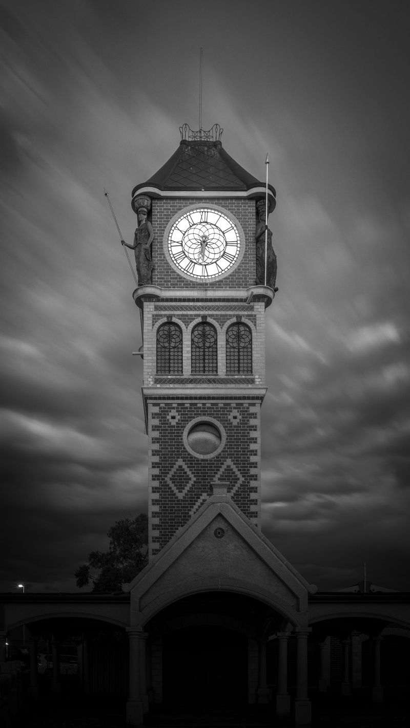 architecture, 5K, clock face, clock, tower, 71 the esplanade, spire, sky, courthouse, minute hand, place of worship, cloud - sky, western australia, history