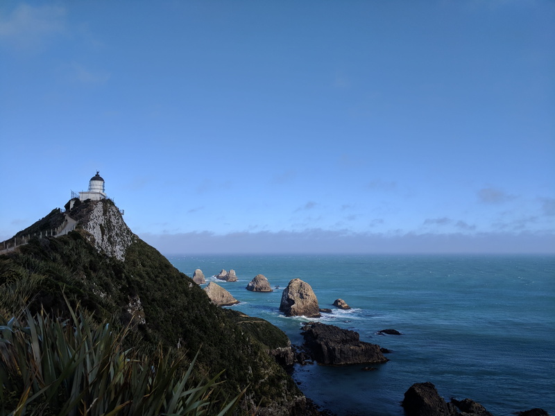 horizon, scenics - nature, land, horizon over water, tranquility, clear sky, tranquil scene, nature, beauty in nature, new zealand, sea, ocean, copy space