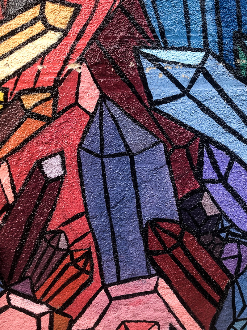 no people, full frame, rug, natural, tile, pattern, mosaic, wa, art and craft, flooring, creativity, modern art, wall - building feature, crystal, quartz
