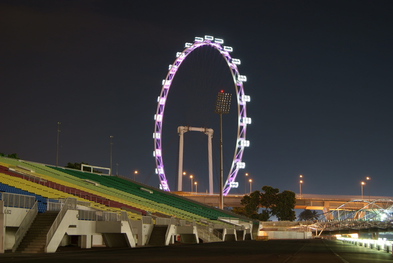 architecture And Buildings, stadium, nature, lights, night, long exposure, travel, highway, no people, architecture, flyer, glowing, amusement park, eye in the sky