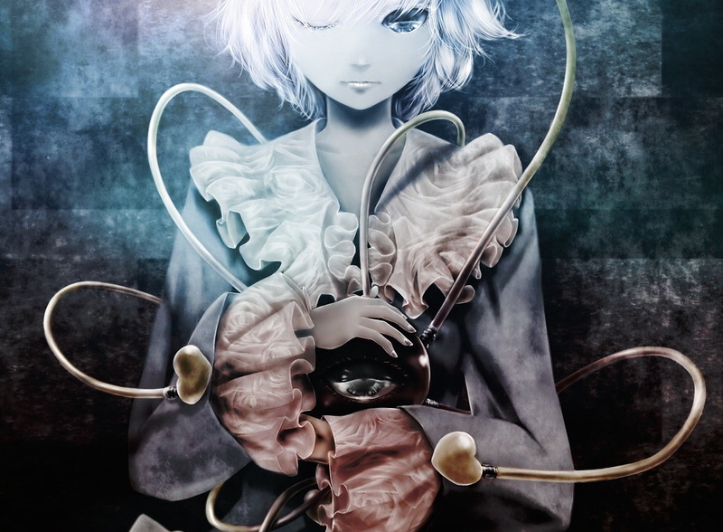 720P, Komeiji Satori, anime girls, Touhou, anime