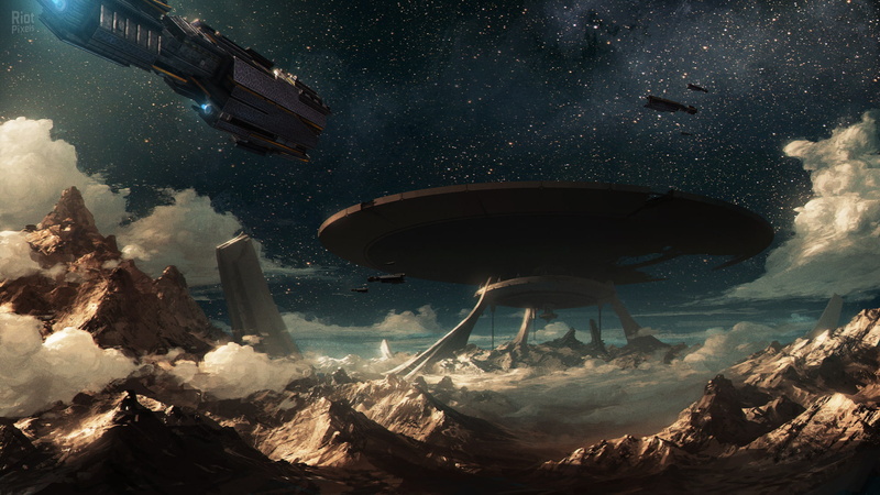 spaceship, 1080P, endless, space, sci fi, endless space