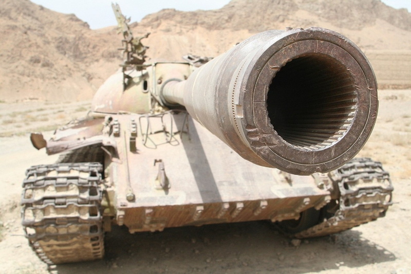 tank, 1080P, military, T-55, vehicle