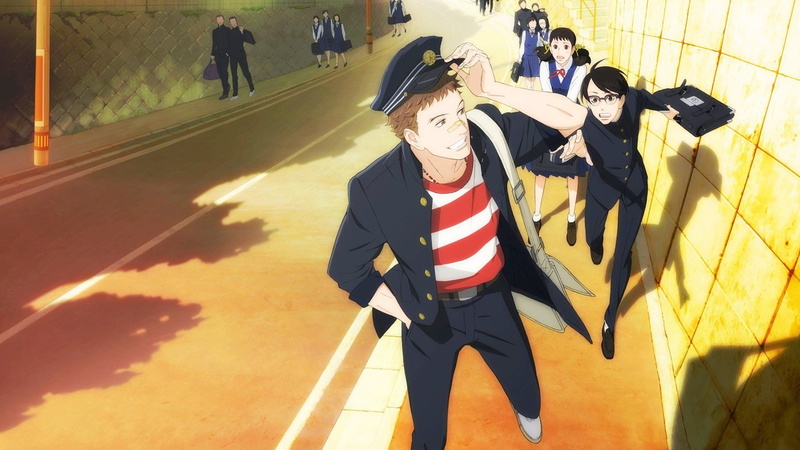 nature, women, Sentarō Kawabuchi, outdoors, Sakamichi no Apollon, shadow, Ritsuko Mukae, lifestyles, street, Junichi Katsuragi, three quarter length, real people