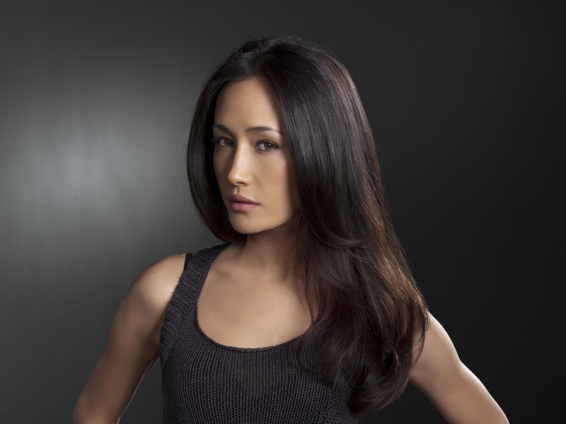 4K, Brown Eyes, Actress, Woman, Long Hair, Girl, Face, Actresses, Maggie Q, Brunette