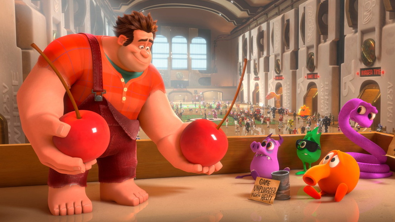 1080P, Wreck-It Ralph, Movie, Ralph (Wreck-It Ralph), Q*bert (Wreck-It Ralph)