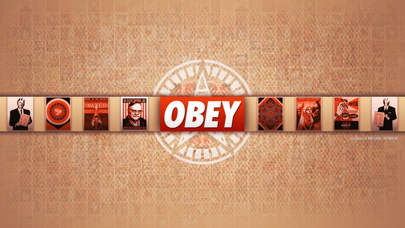 1080P, obey, red