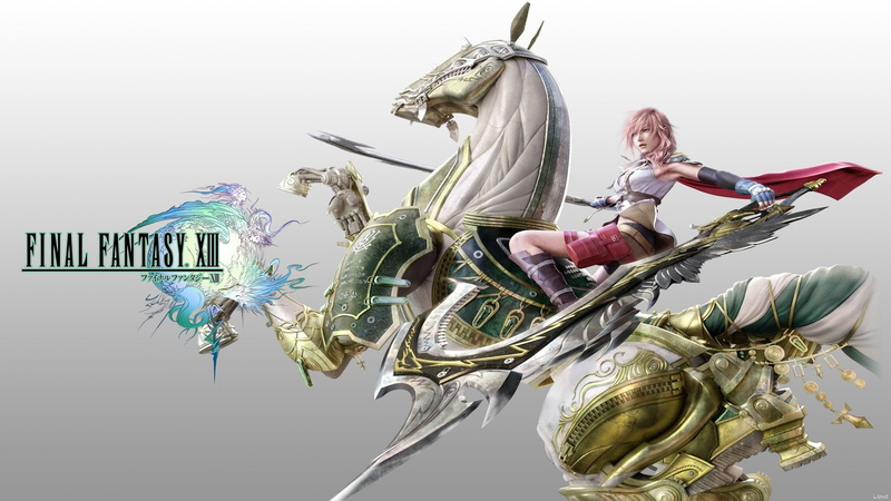 games, 1080P, art, horses, xiii, vanille, final, video, dia, digital, oerba, fantasy