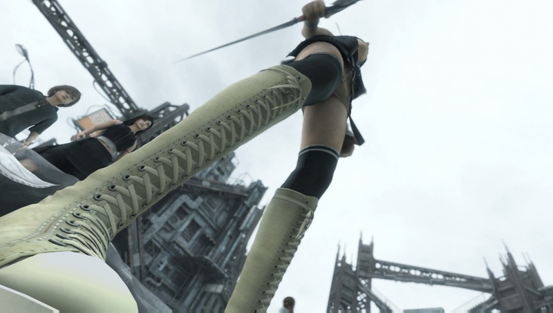 final, vii, yuffie, video, hd, children, advent, 1080P, Final Fantasy VII Advent Children, art, fantasy, Final Fantasy, kisaragi, games