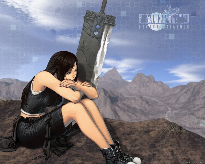 720P, Tifa Lockhart, Final Fantasy, Final Fantasy VII, Final Fantasy VII: Advent Children