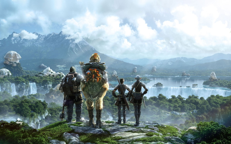 artwork, 2K, fantasy Art, Chocobo