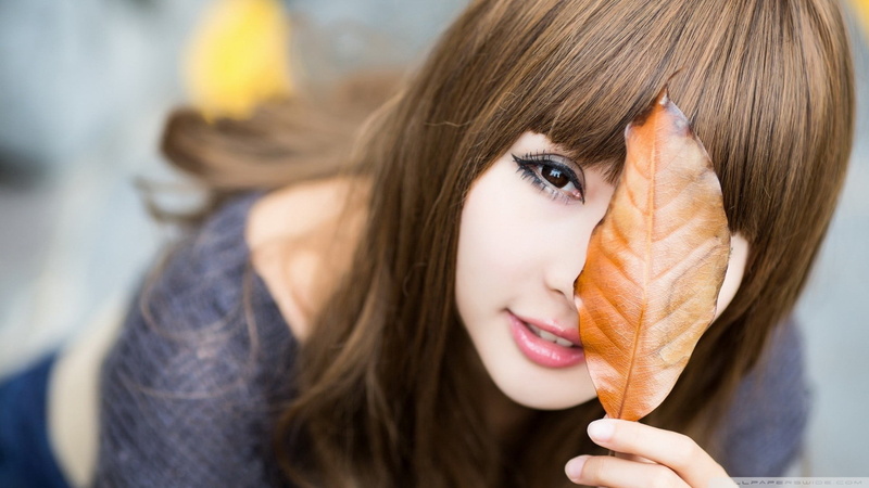 portrait, 1080P, young adult, young women, adult, day, hairstyle, hand, covered face, teenager, human body part, Asian, one person, closeup, eyeliner