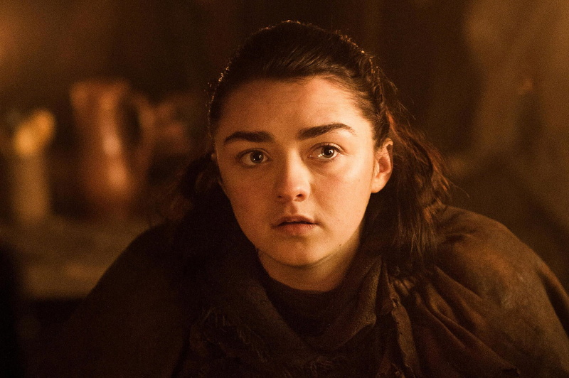 arya stark, front view, young women, one person, focus on foreground, teenager, human face, 1080P, close-up, young adult, headshot, real people, indoors