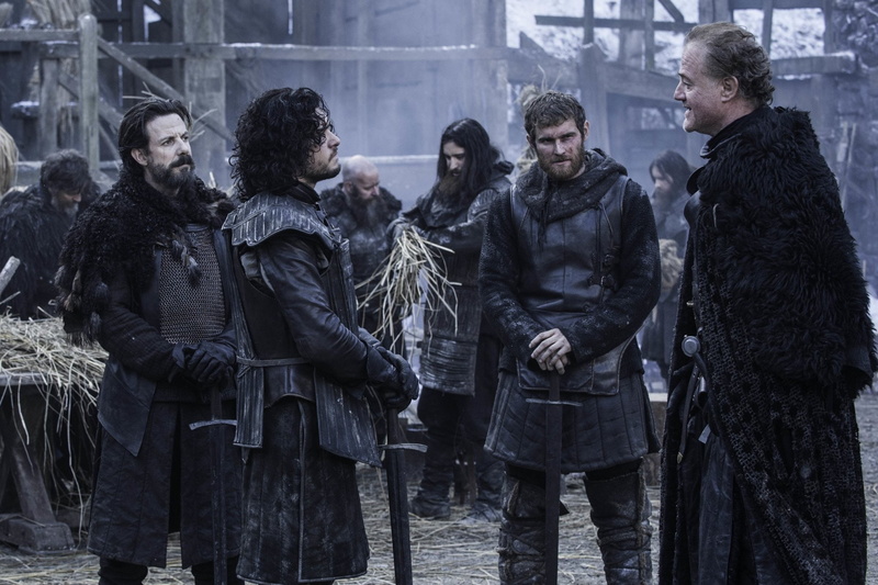 Kit Harington, Mark Stanley, TV Show, Game Of Thrones, Jon Snow, 1080P, Alliser Thorne, Grenn (Game of Thrones), Noah Taylor, Owen Teale