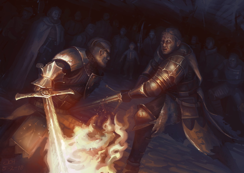 A Song Of Ice And Fire, 2K, Sandor Clegane, Beric Dondarrion, Fantasy, Arya Stark