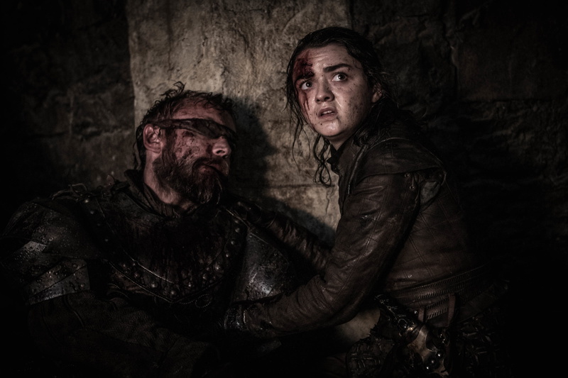 TV Show, Maisie Williams, Arya Stark, Beric Dondarrion, Richard Dormer, 4K, Game Of Thrones