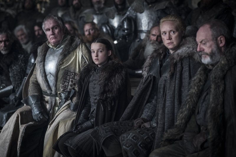Lyanna Mormont, Brienne Of Tarth, 8K, TV Show, Liam Cunningham, Game Of Thrones, Gwendoline Christie, Davos Seaworth