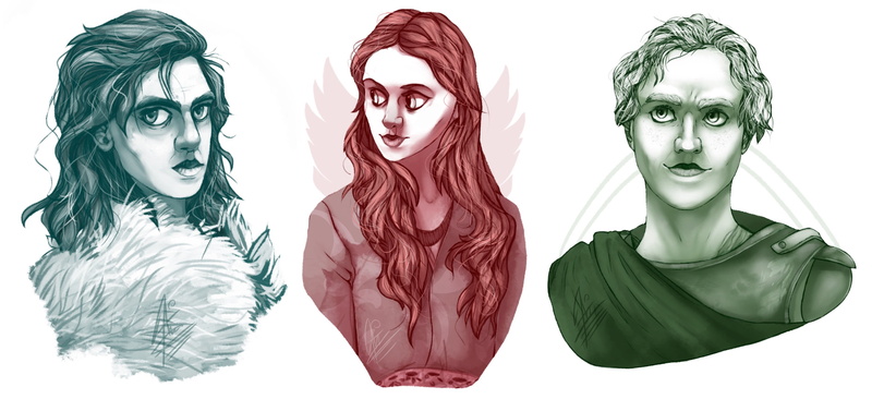 Fantasy, 2K, Brienne Of Tarth, Sansa Stark, Osha (Game Of Thrones), A Song Of Ice And Fire