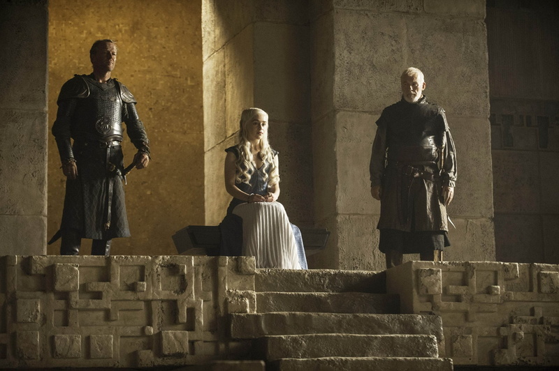 TV Show, Ian McElhinney, Game Of Thrones, 1080P, Iain Glen, Daenerys Targaryen, Jorah Mormont, Emilia Clarke, Barristan Selmy
