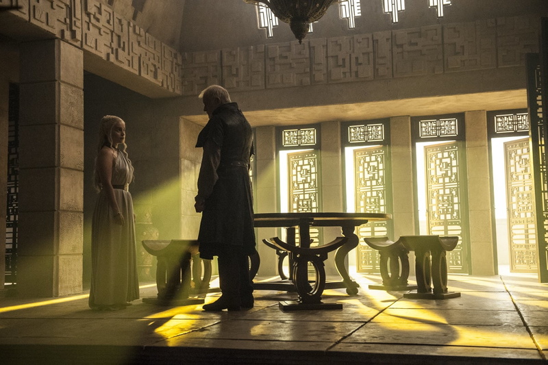 Daenerys Targaryen, TV Show, 1080P, Barristan Selmy, Game Of Thrones, Emilia Clarke, Ian McElhinney