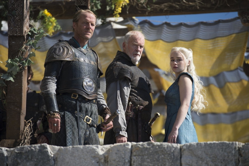 Jorah Mormont, Game Of Thrones, 1080P, Daenerys Targaryen, Ian McElhinney, TV Show, Barristan Selmy, Iain Glen, Emilia Clarke