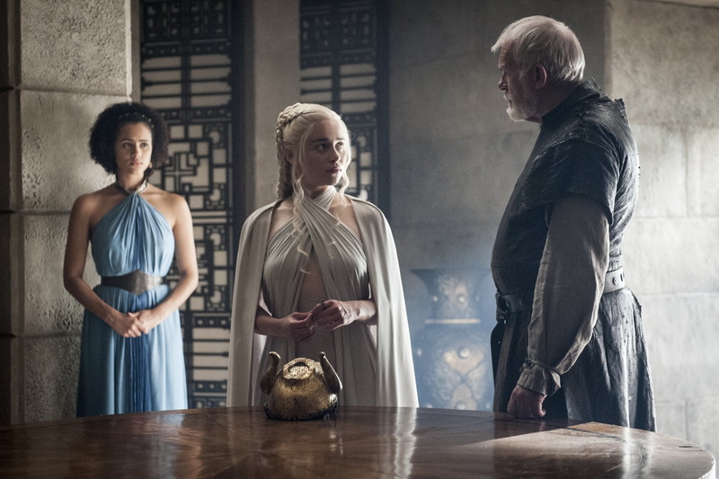 1080P, Emilia Clarke, Game Of Thrones, Ian McElhinney, Missandei (Game Of Thrones), Daenerys Targaryen, TV Show, Barristan Selmy, Nathalie Emmanuel