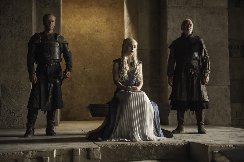 Game Of Thrones, Iain Glen, TV Show, Barristan Selmy, Emilia Clarke, 1080P, Ian McElhinney, Daenerys Targaryen, Jorah Mormont