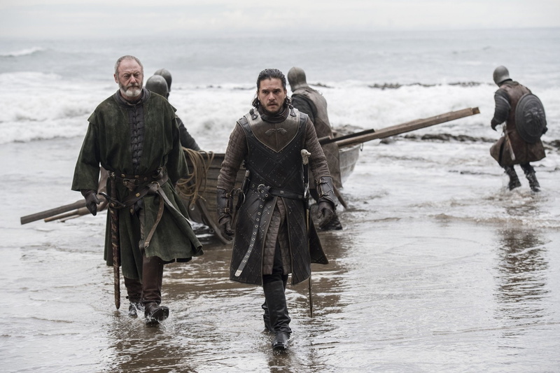 TV Show, Jon Snow, 1080P, Game Of Thrones, Liam Cunningham, Davos Seaworth, Kit Harington