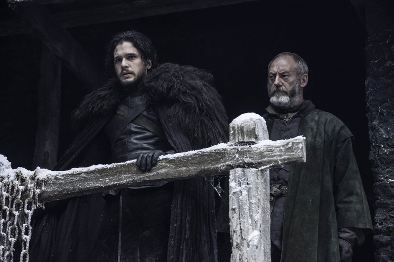 Davos Seaworth, Jon Snow, Game Of Thrones, Kit Harington, Liam Cunningham, TV Show, 1080P
