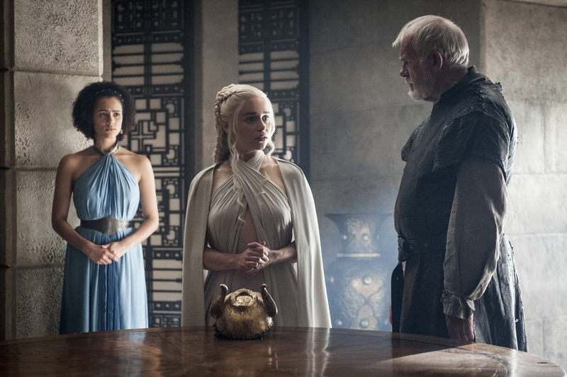 1080P, Nathalie Emmanuel, Missandei (Game Of Thrones), Emilia Clarke, TV Show, Ian McElhinney, Game Of Thrones, Daenerys Targaryen, Barristan Selmy