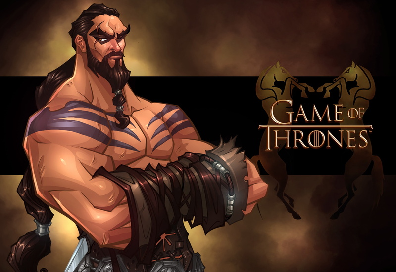 Game of Thrones, Khal Drogo, Jason Momoa, the series, 2K