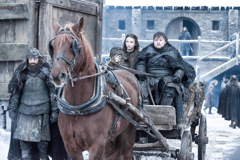 TV Show, Hannah Murray, John Bradley, 1080P, Samwell Tarly, Game Of Thrones, Gilly (Game Of Thrones)