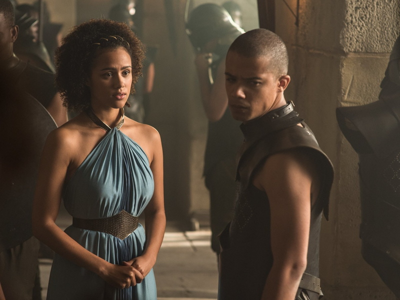 1080P, Missandei (Game Of Thrones), Jacob Anderson, Grey Worm, TV Show, Nathalie Emmanuel, Game Of Thrones