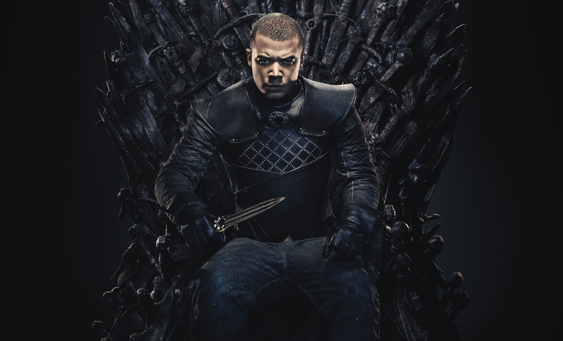 TV Show, Game Of Thrones, Grey Worm, Jacob Anderson, 2K