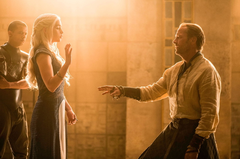 Grey Worm, Emilia Clarke, Jacob Anderson, Iain Glen, Game Of Thrones, Daenerys Targaryen, Jorah Mormont, TV Show, 1080P