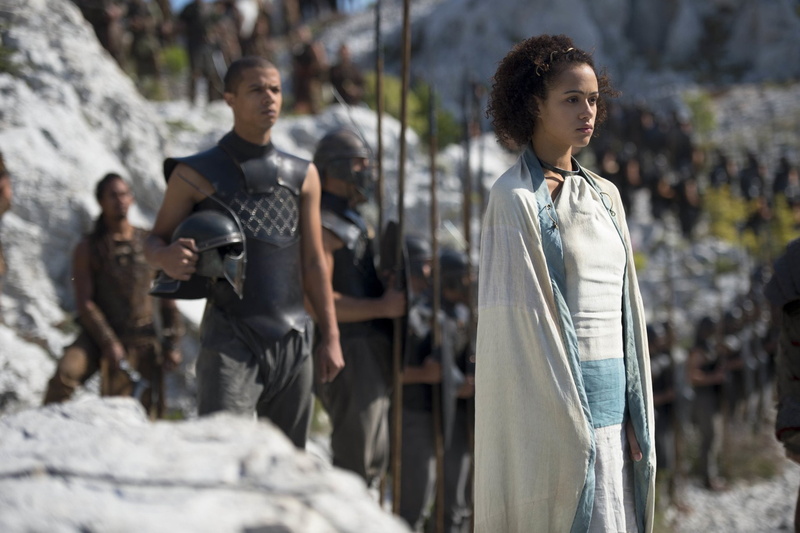 1080P, Game Of Thrones, Missandei (Game Of Thrones), Nathalie Emmanuel, Grey Worm, TV Show, Jacob Anderson