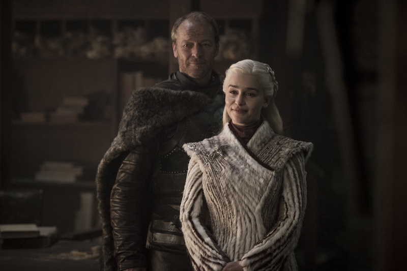 Game Of Thrones, Daenerys Targaryen, Jorah Mormont, Emilia Clarke, Iain Glen, TV Show, 4K