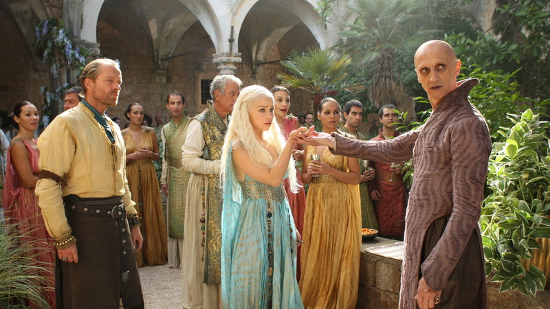 TV Show, Emilia Clarke, Daenerys Targaryen, Jorah Mormont, 1080P, Iain Glen, Game Of Thrones
